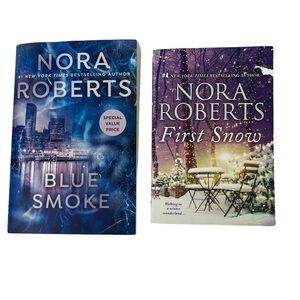 Nora Roberts Fiction Books/Novels Lot/2 Trade Paperbacks Romance/Contemporary